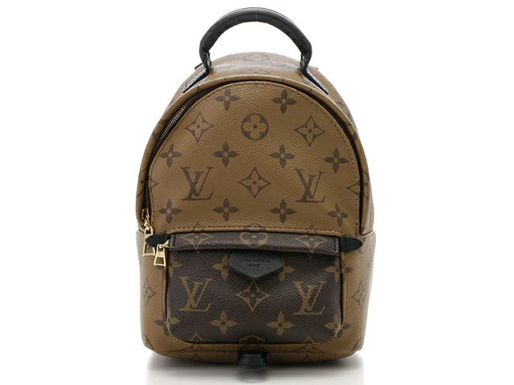 LOUIS VUITTON Backpack Palm Springs Monogram Reverse
